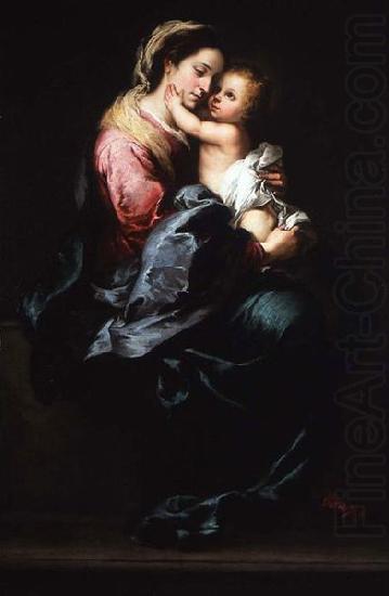 Virgin and Child,, Bartolome Esteban Murillo